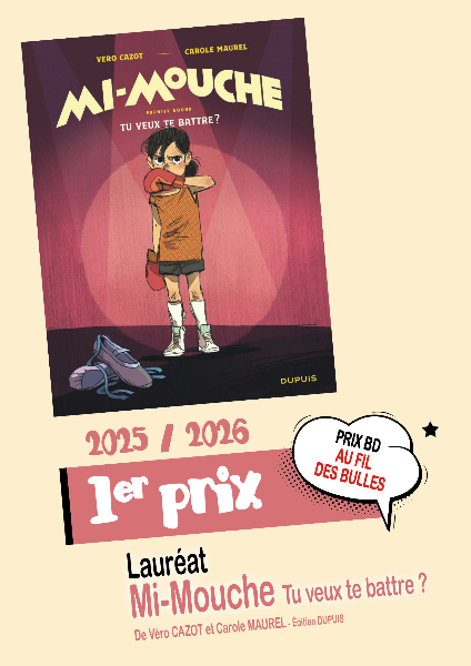 Couverture de PRIX BD "AU FIL DES BULLES" - Laur&eacute;at