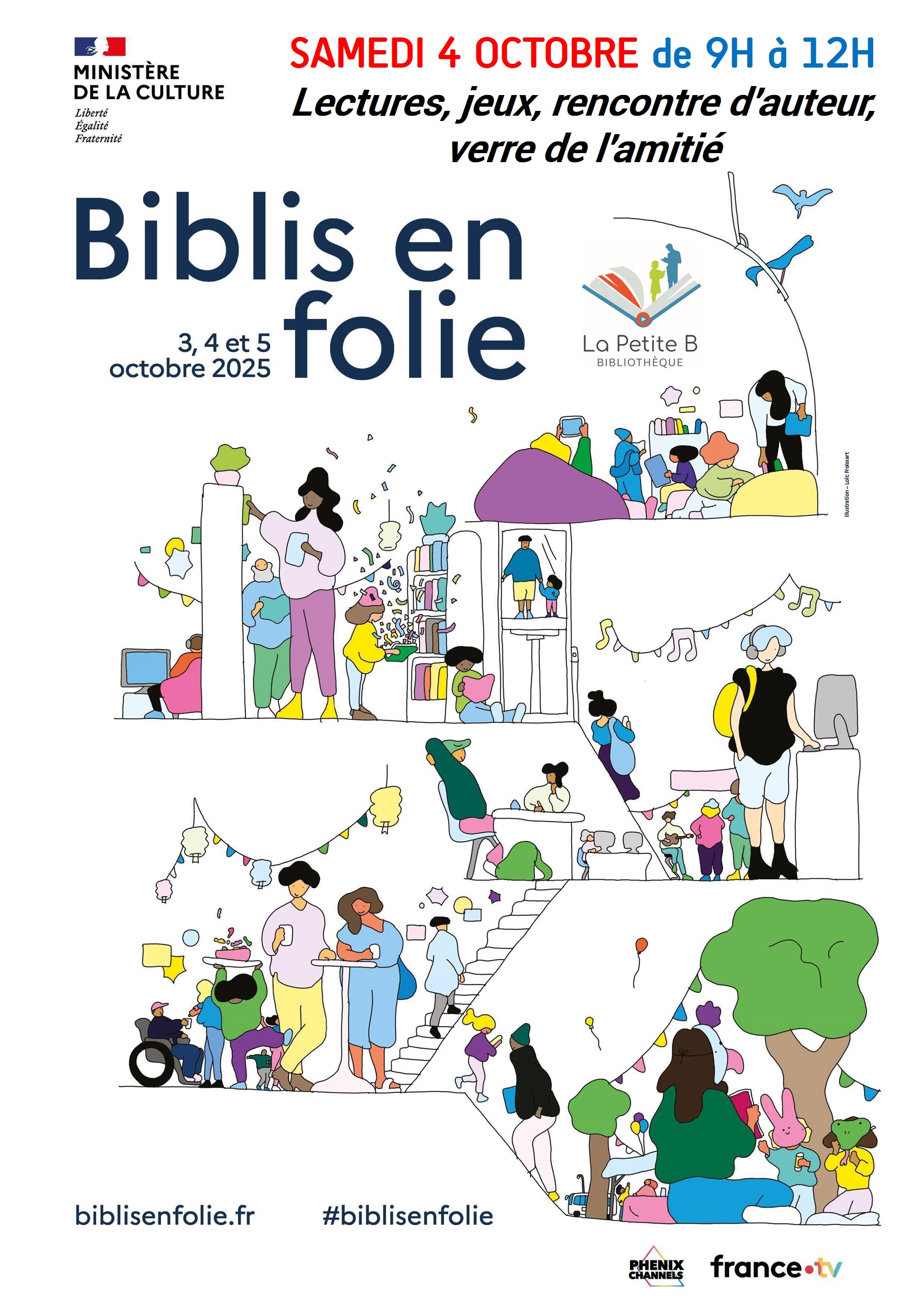 Couverture de Biblis en folie
