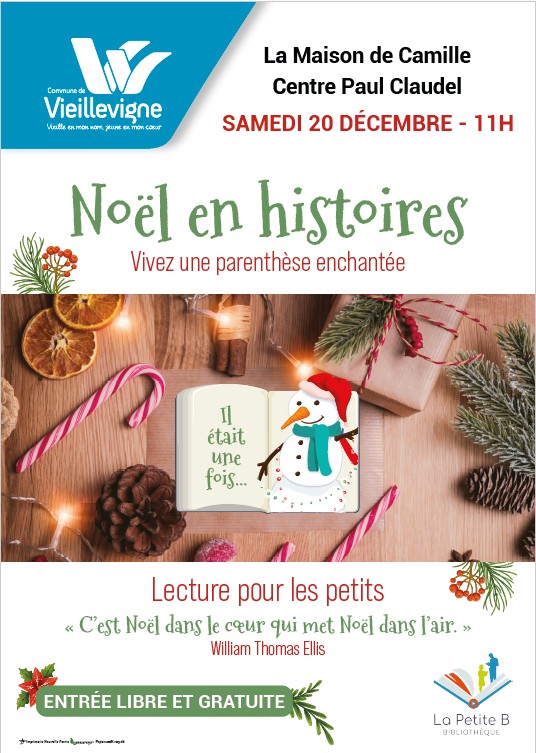 Couverture de Noël en histoires 2025